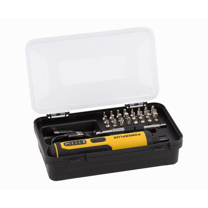 POWERPLUS POWX00420 AKU PRECIZNÍ ŠROUBOVÁK 4V PLUS PŘÍSL. - AKU ŠROUBOVÁK 3,6 - 10.8 V - AKU NÁŘADÍ