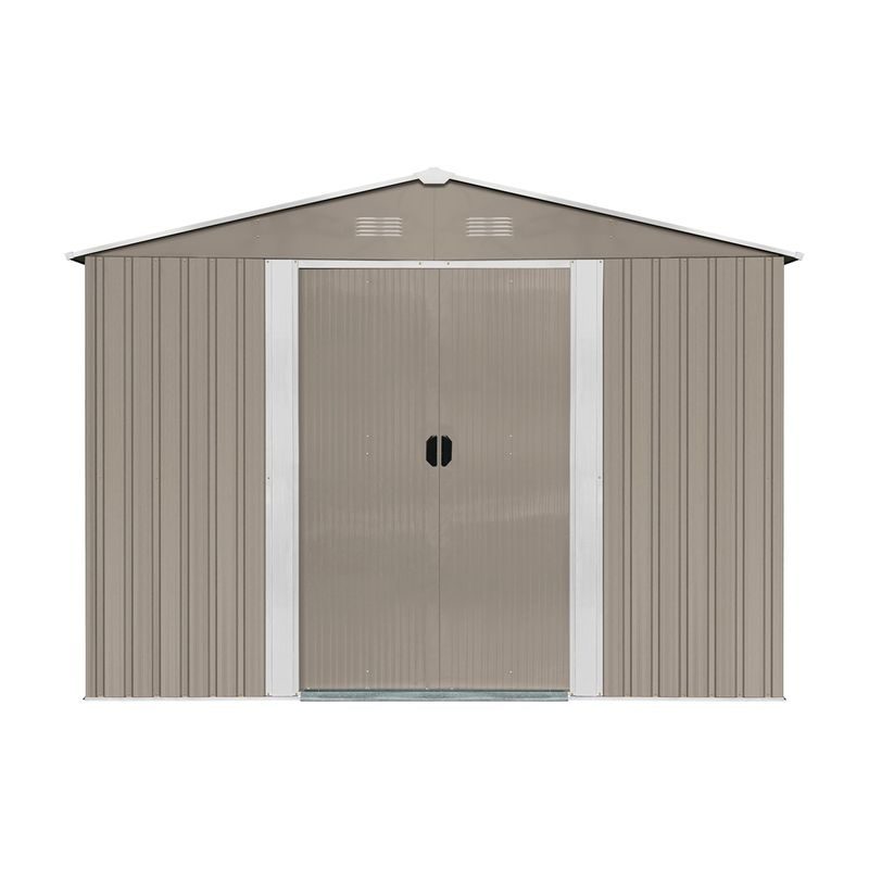 RIWALL PRO RMSA 12X10 BROWN ZAHRADNÍ DOMEK KOVOVÝ 3 X 3,7 M SE SEDLOVOU STŘECHOU HNĚDÝ - ZAHRADNÍ DOMKY - DŮM A DOMÁCNOST, ELEKTRO..