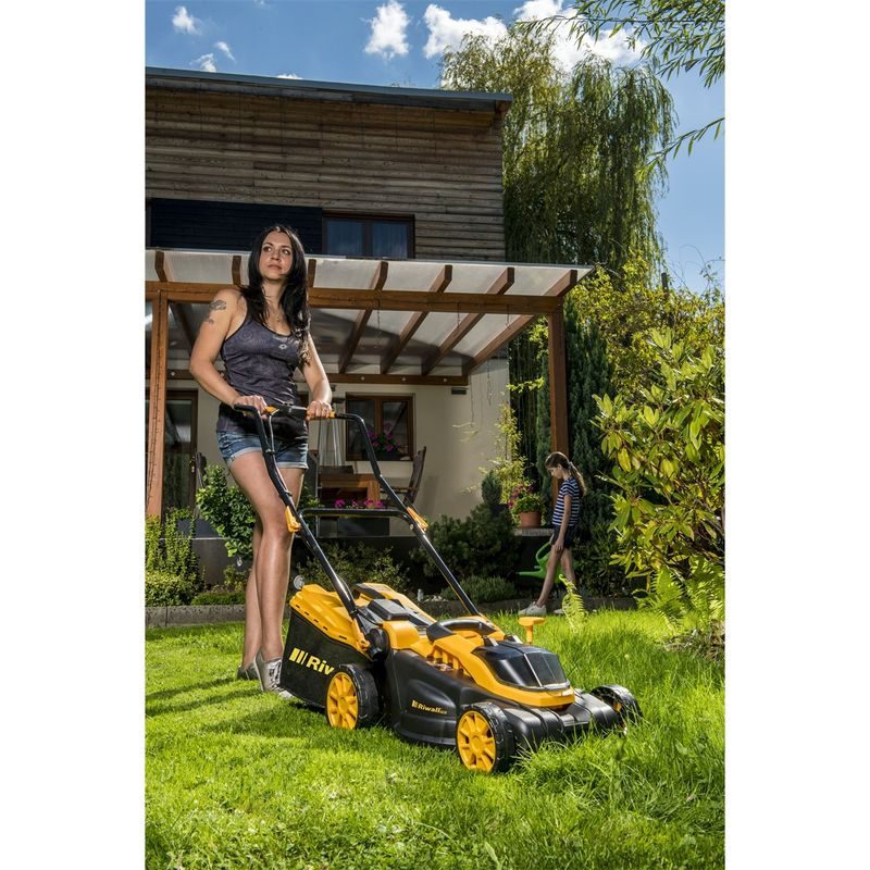 RIWALL PRO RALM 3820 AKUMULÁTOROVÁ SEKAČKA 2 X 20 V (BEZ BATERIE A NABÍJEČKY) - AKUMULÁTOROVÉ SEKAČKY - ZAHRADA