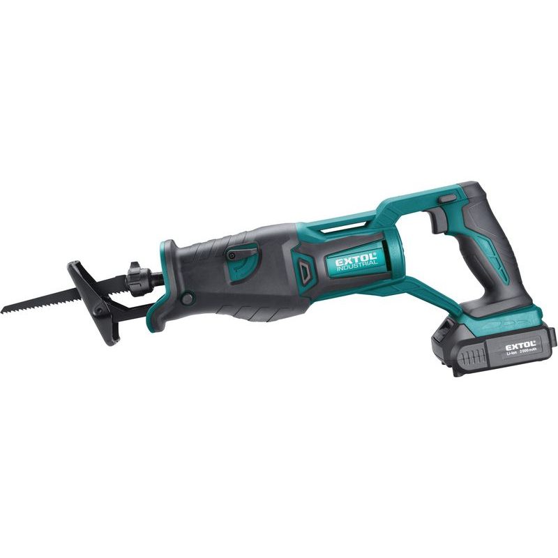 EXTOL INDUSTRIAL PILA OCASKA AKU SHARE20V, BRUSHLESS, 20V LI-ION, 2AH, 8791820 - AKU PILY OCASKY - AKU NÁŘADÍ