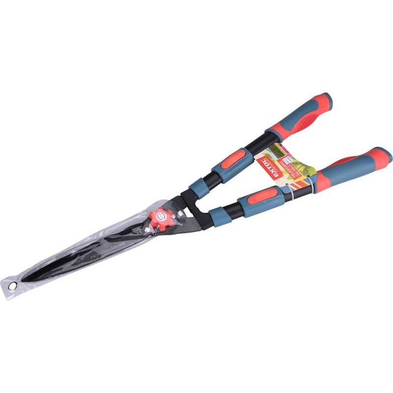 EXTOL PREMIUM NŮŽKY NA ŽIVÝ PLOT S VLNITÝM OSTŘÍM TELESKOPICKÉ, 690-890MM, 8873716 - NŮŽKY NA ŽIVÝ PLOT RUČNÍ - ZAHRADA