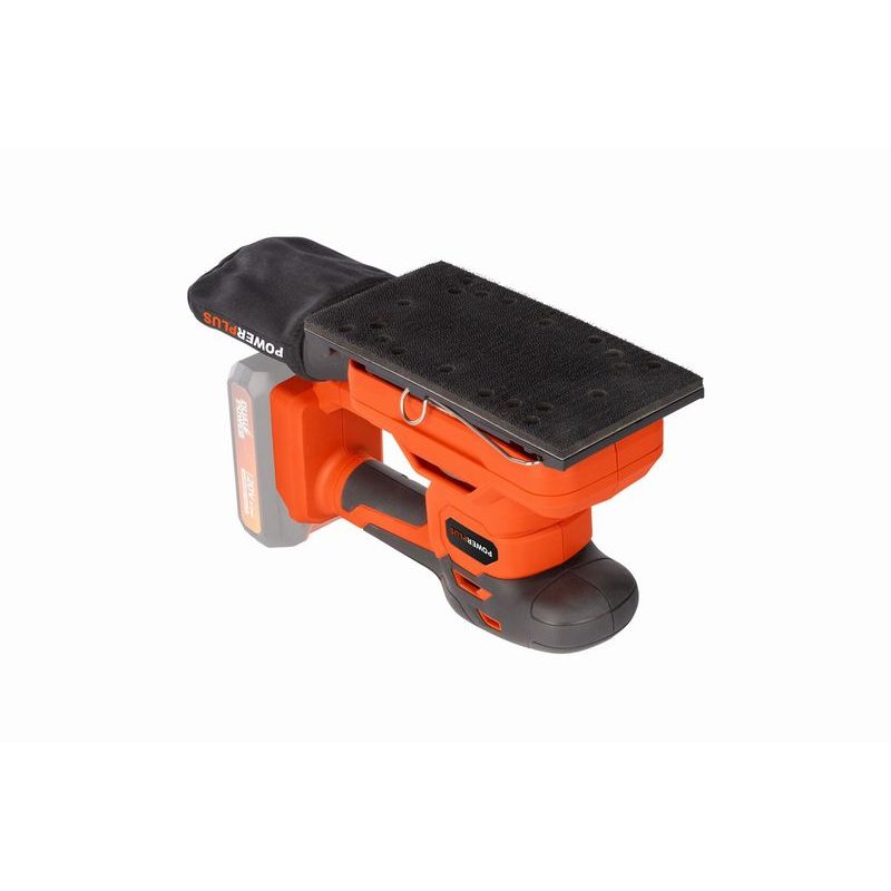 POWERPLUS POWDP50300 AKU VIBRAČNÍ BRUSKA 20V (BEZ AKU) - AKU BRUSKY - AKU NÁŘADÍ