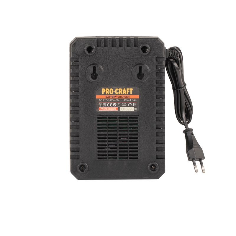 NABÍJEČKA PRO 40V LI-ION BATERIE PROCRAFT 40/1 | 40/1 PROCRAFT - PŘÍSLUŠENSTVÍ PROCRAFT - NÁHRADNÍ DÍLY