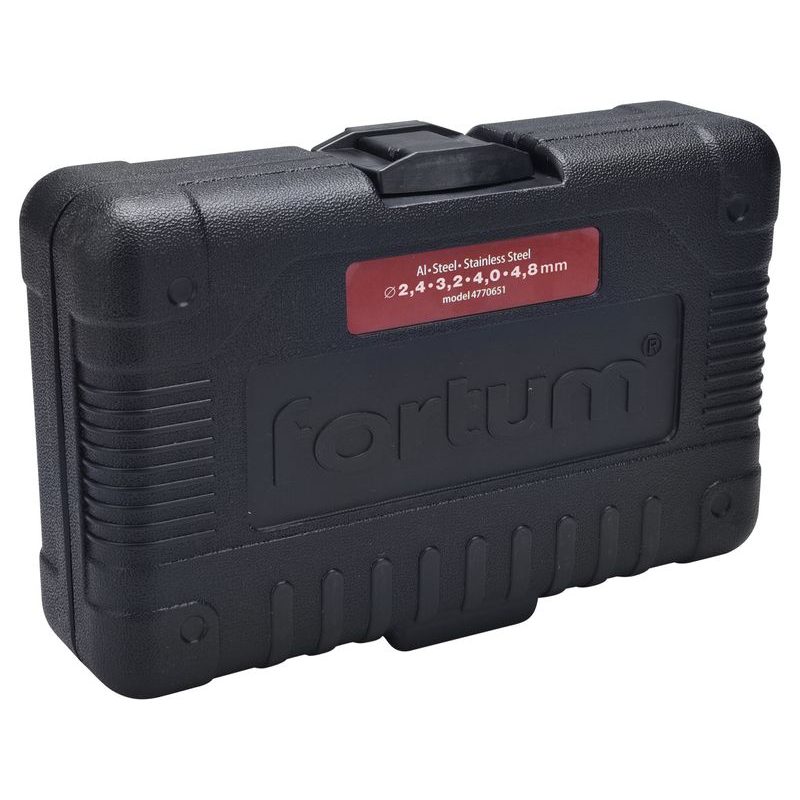 FORTUM NÁSTAVEC NÝTOVACÍ NA VRTAČKU, PRO TRHACÍ NÝTY 2,4-4,8MM, CRMOV, 4770651 - ADAPTÉRY - SKLÍČIDLA - PŘÍSLUŠENSTVÍ