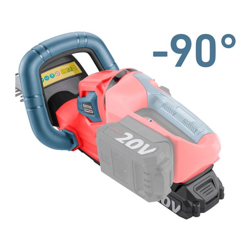 EXTOL PREMIUM NŮŽKY NA ŽIVÉ PLOTY AKU, SHARE20V, 2AH, 8891932 - AKUMULÁTOROVÝ PLOTOSTŘIH - ZAHRADA