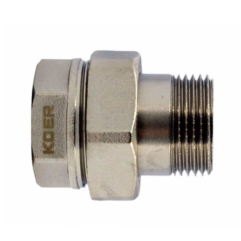 ŠROUBENÍ, PŘÍMÉ, KR.341 1" | KR.341 1" PROCRAFT - PŘÍSLUŠENSTVÍ (KOHOUTY, ŠROUBENÍ,...) - SANITA