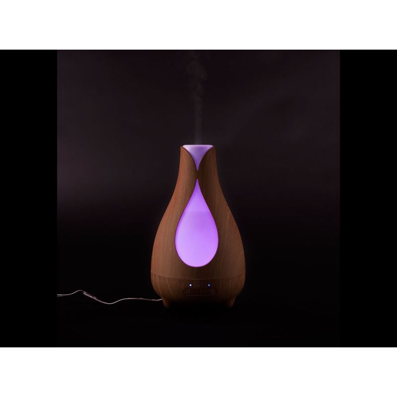 NATURE7 AROMA DIFUZÉR TULIP, OSVĚŽOVAČ A ZVLHČOVAČ VZDUCHU, IMITACE SVĚTLÉHO DŘEVA, 569613 - AROMADIFUZÉRY - DŮM A DOMÁCNOST, ELEKTRO..