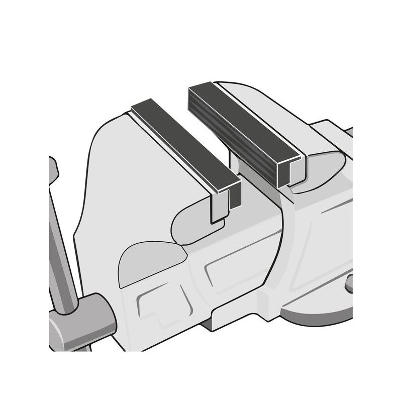 EXTOL PREMIUM OCHRANNÉ ČELISTI NA SVĚRÁK 2KS, DÉLKA 113MM, S MAGNETY, TPU, 8812697 - PŘÍSLUŠENSTVÍ PRO EXTOL - NÁHRADNÍ DÍLY