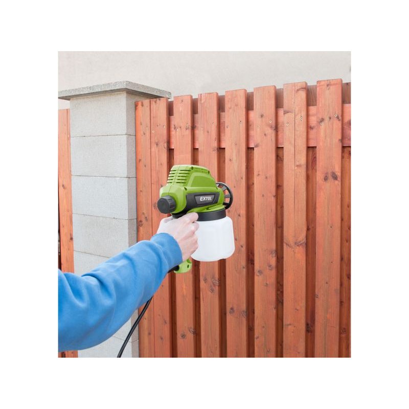EXTOL CRAFT PISTOLE STŘÍKACÍ NA BARVU, 110W, 412114 - STŘÍKACÍ PISTOLE ELEKTRICKÉ - ELEKTRICKÉ NÁŘADÍ