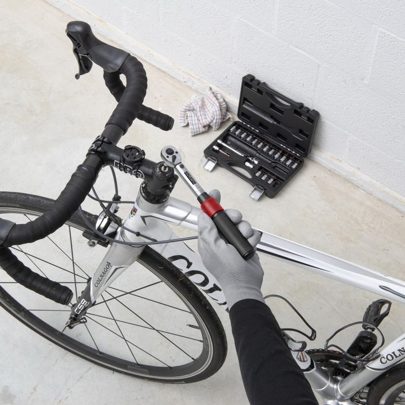 KREATOR KRT503101 MOMENTOVÝ KLÍČ SET 21 KS 1/4" 2-20NM - MOMENTOVÉ KLÍČE A NÁSOBIČE - RUČNÍ NÁŘADÍ