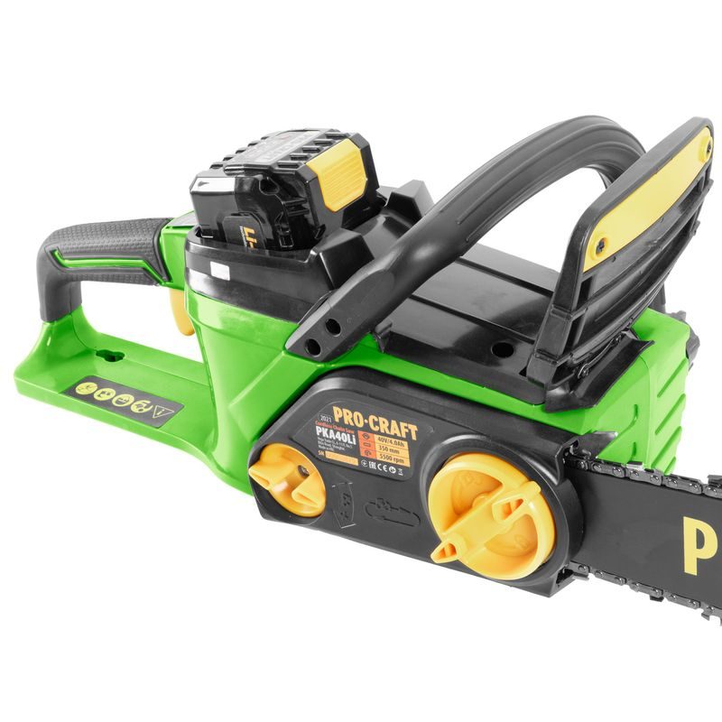 AKU ŘETĚZOVÁ PILA PROCRAFT PKA40LI | PKA40LI PROCRAFT - AKU ŘETĚZOVÉ PILY - ZAHRADA