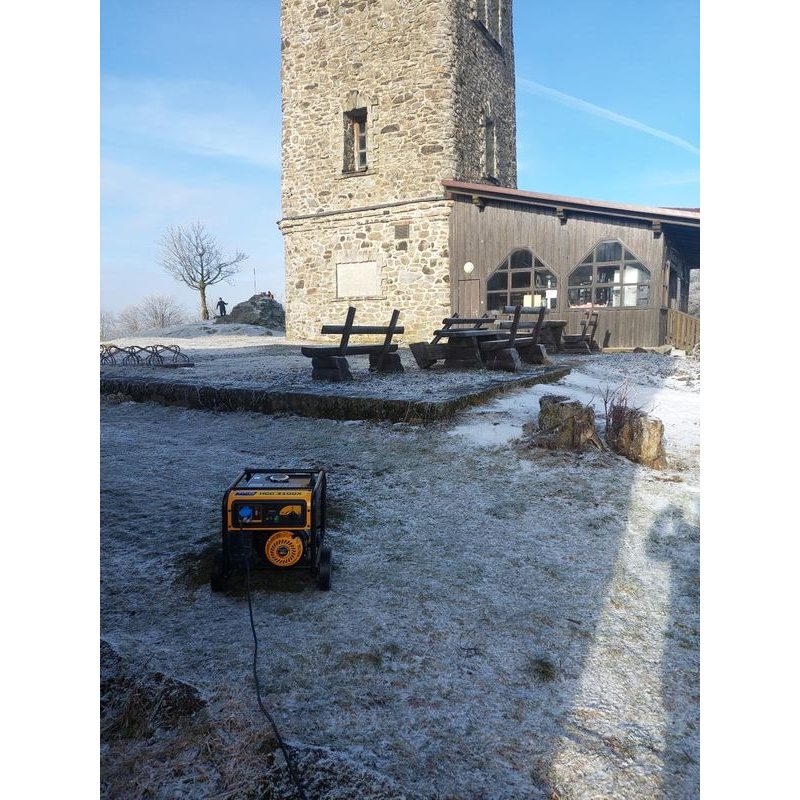 HAHN & SOHN BENZÍNOVÁ ELEKTROCENTRÁLA HGG 3100X AVR - JEDNOFÁZOVÉ CENTRÁLY - ELEKTROCENTRÁLY