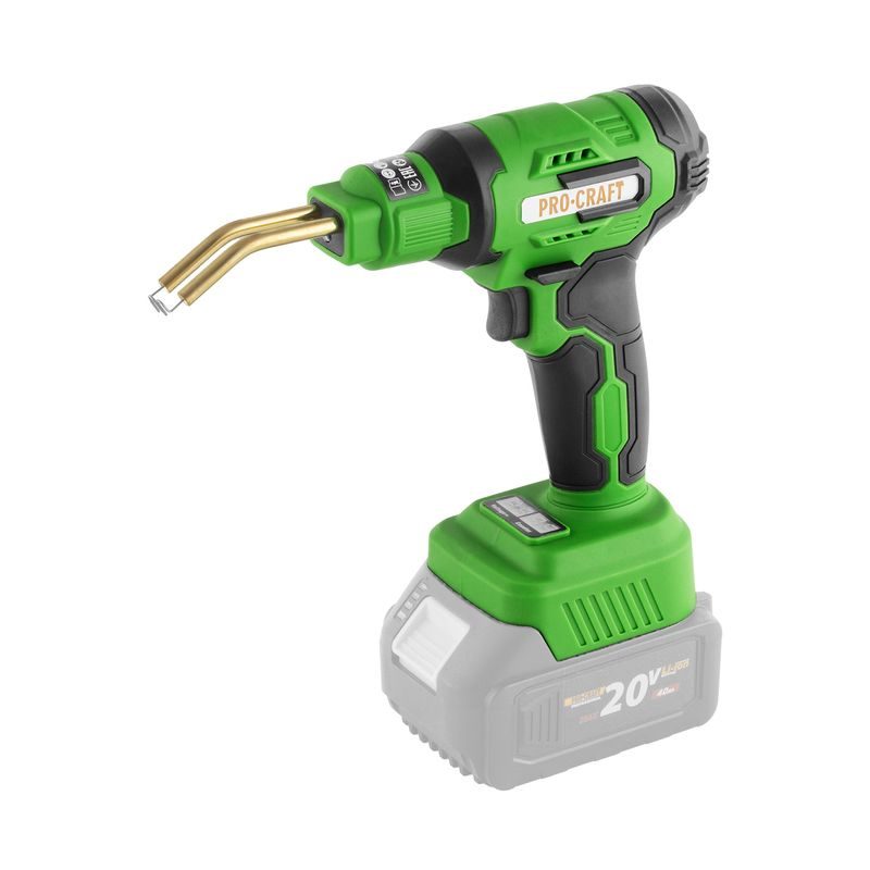 SADA AKU SVÁŘEČKA PRO PLASTY PROCRAFT SCS40 + BATERIE 20/4 TURBO A NABÍJEČKA 20/1 | SCS40 PROCRAFT - AKU SPECIALITY - AKU NÁŘADÍ