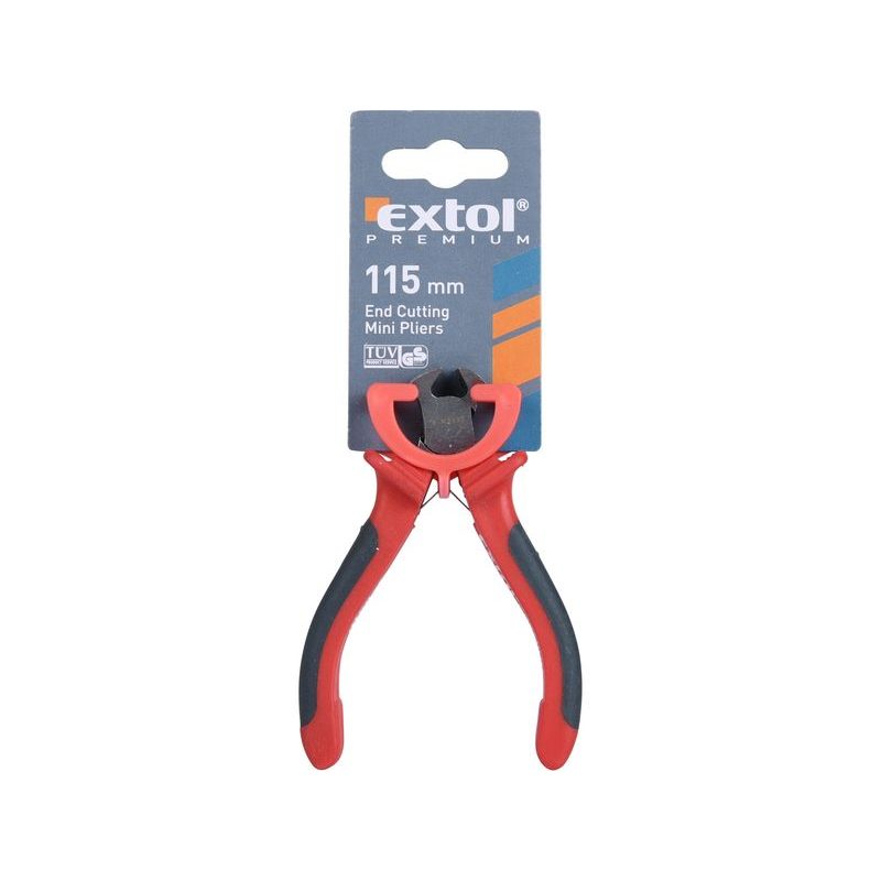 EXTOL PREMIUM KLEŠTĚ ŠTÍPACÍ ČELNÍ, 115MM, 8813002 - BOČNÍ ŠTÍPACÍ KLEŠTĚ - RUČNÍ NÁŘADÍ