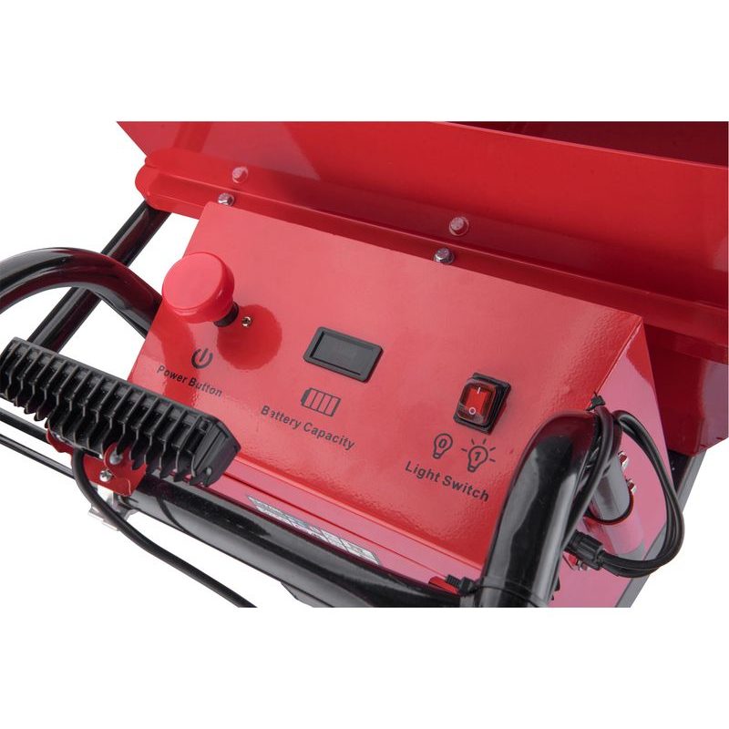 EXTOL PREMIUM TRANSPORTÉR S POJEZDEM AKU, 400KG, 200L, 54V LI-ION, 15AH, 8891591 - MOTOROVÉ A AKU VOZÍKY, KOLEČKA, MINIDUMPER - STAVEBNÍ TECHNIKA