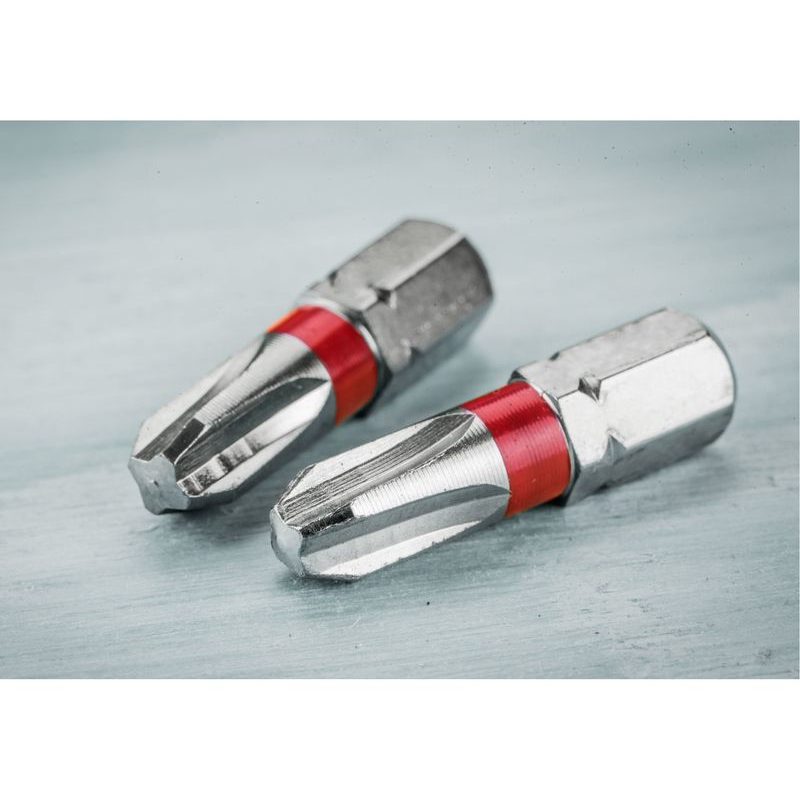 FORTUM HROT KŘÍŽOVÝ PHILLIPS, SADA 3KS, PH 3X25MM, S2, 4741203 - STANDARDNÍ BITY PH - PŘÍSLUŠENSTVÍ