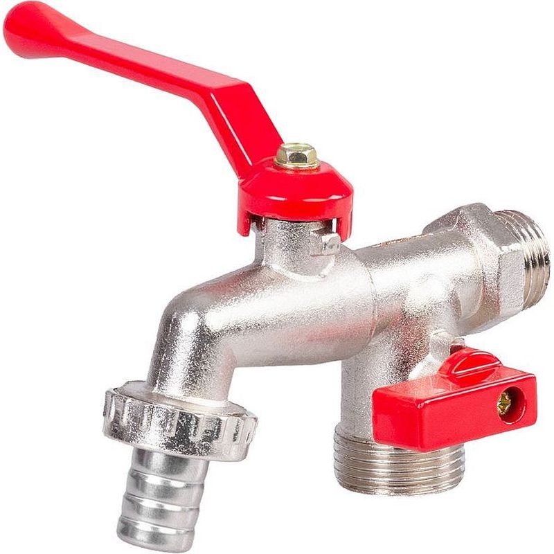 VENTIL ZAHRADNÍ - KOHOUT 3/4"-1/2" 2X VÝSTUP 3/4" - ZAHRADNÍ KOHOUTKY - ZAHRADA