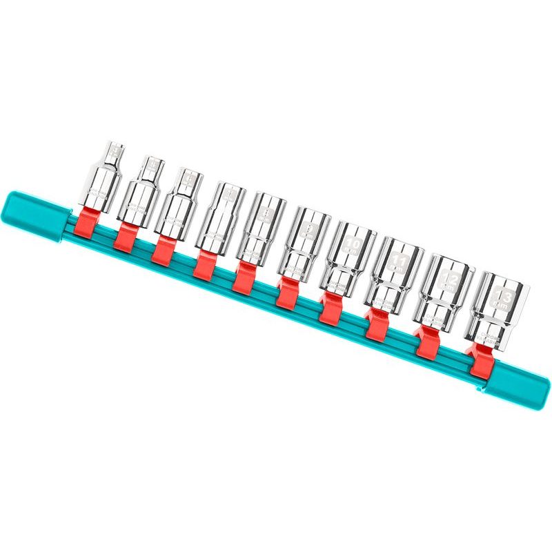 TOTAL HLAVICE NÁSTRČNÉ 1/4, INDUSTRIAL, THT1411023 - NÁSTRČNÉ HLAVICE, OŘECHY - RUČNÍ NÁŘADÍ