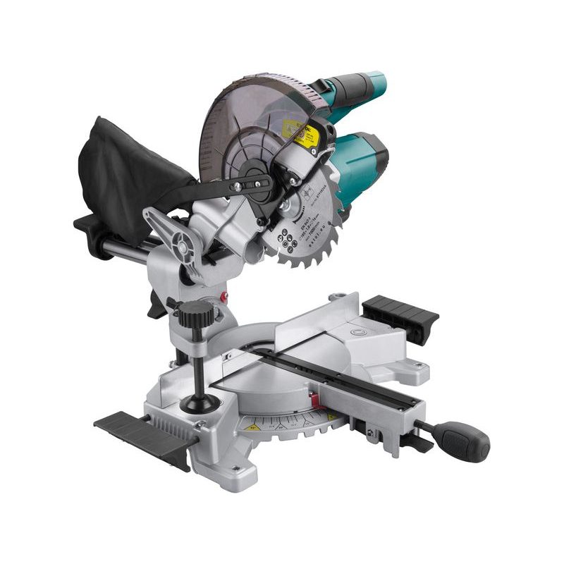 EXTOL INDUSTRIAL PILA POKOSOVÁ 185MM AKU S LASEREM SHARE20V, BRUSHLESS, 20V LI-ION, 2AH, 8791826 - AKU POKOSOVÉ PILY (KAPOVACÍ) - AKU NÁŘADÍ