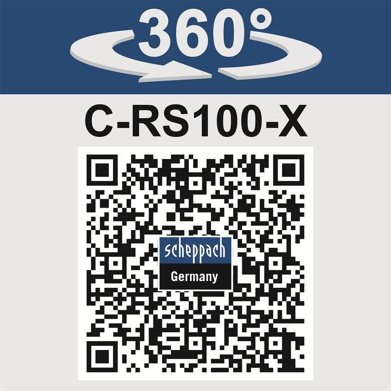 SCHEPPACH C-RS100-X 20 V IXES AKU OCASOVÁ PILA (BEZ BATERIE A NABÍJEČKY) - AKU PILY OCASKY - AKU NÁŘADÍ