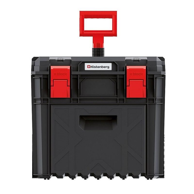 KUFR NA NÁŘADÍ S TRANSP. KOLEČKY A PŘIHRÁDKOU X BLOCK LOG ČERNÝ 546X380X510MM - KUFRY, TAŠKY, ORGANIZÉRY NA NÁŘADÍ - PŘÍSLUŠENSTVÍ