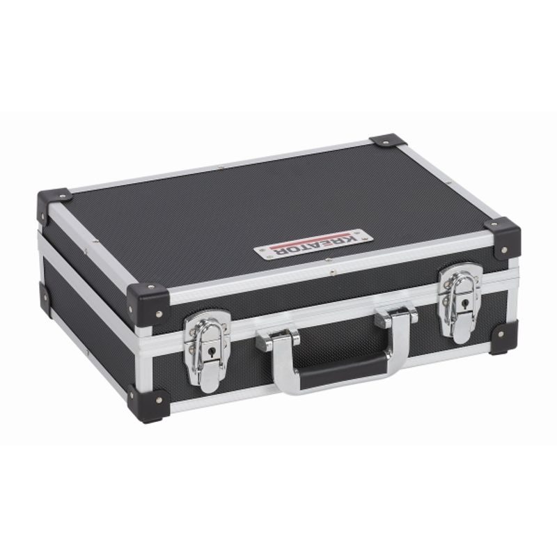 KREATOR KRT640401B HLINÍKOVÝ KUFR 3 IN 1 ČERNÝ - KUFRY, TAŠKY, ORGANIZÉRY NA NÁŘADÍ - PŘÍSLUŠENSTVÍ