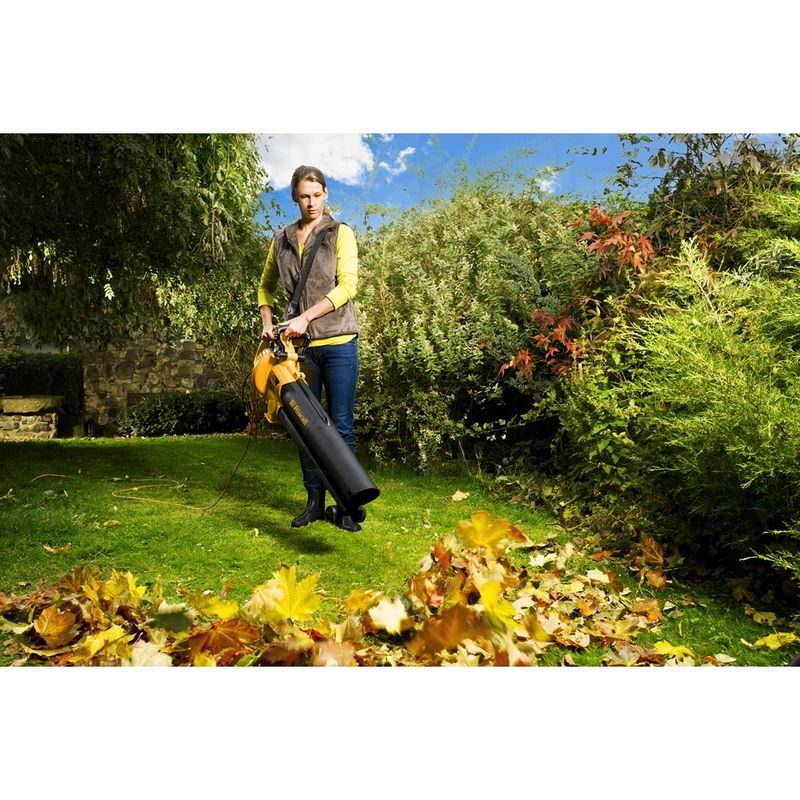 RIWALL PRO REBV 3000 VYSAVAČ/FOUKAČ S ELEKTRICKÝM MOTOREM 3000 W - ELEKTRICKÝ VYSAVAČ LISTÍ - ZAHRADA