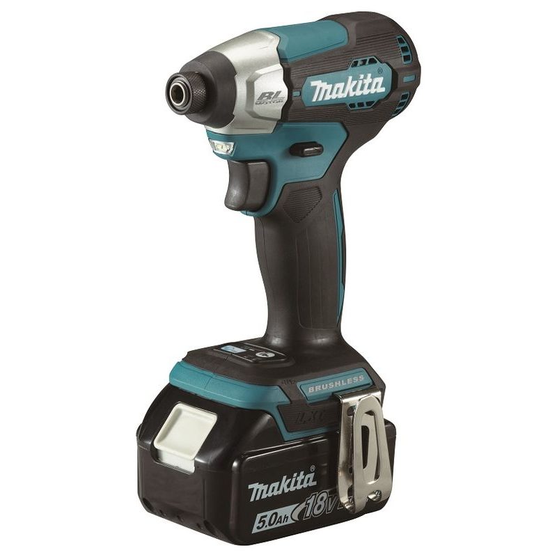 MAKITA DTD157RTJ - AKU RÁZOVÝ ŠROUBOVÁK 1/4" LI-ION LXT 18V/5,0AH, MAKPAC - RÁZOVÝ UTAHOVÁK 18V - AKU NÁŘADÍ