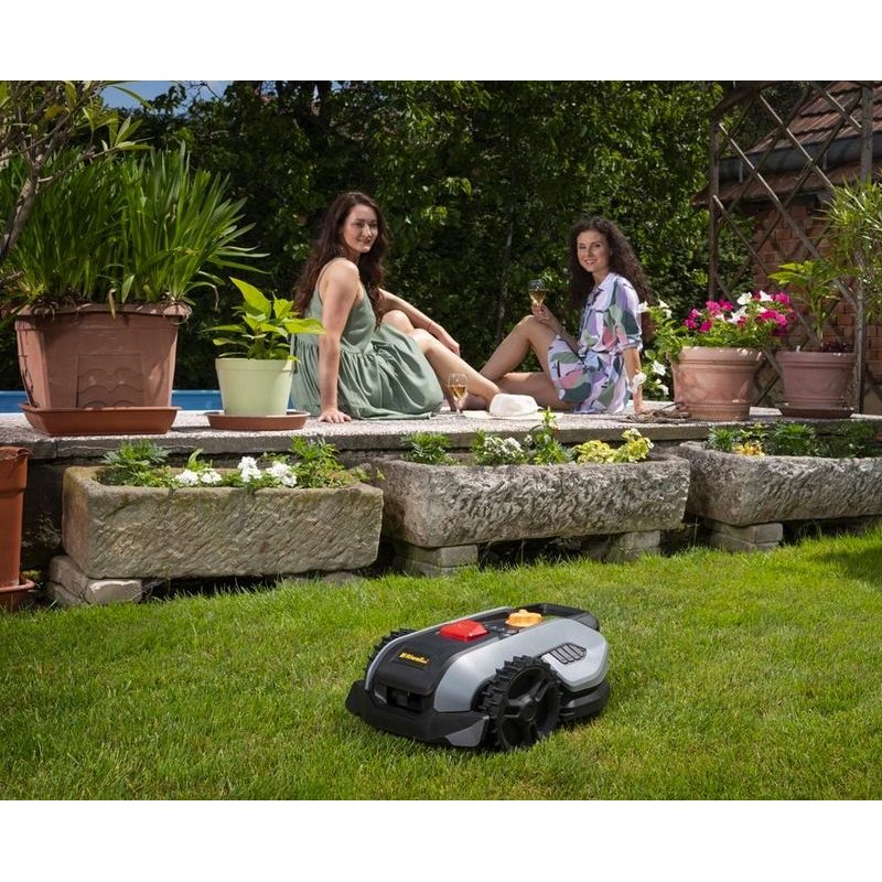 RIWALL PRO RRM 500 APP ROBOTICKÁ SEKAČKA ( 500 M2 ) S VODÍCÍM DRÁTEM - ROBOTICKÉ SEKAČKY - ZAHRADA