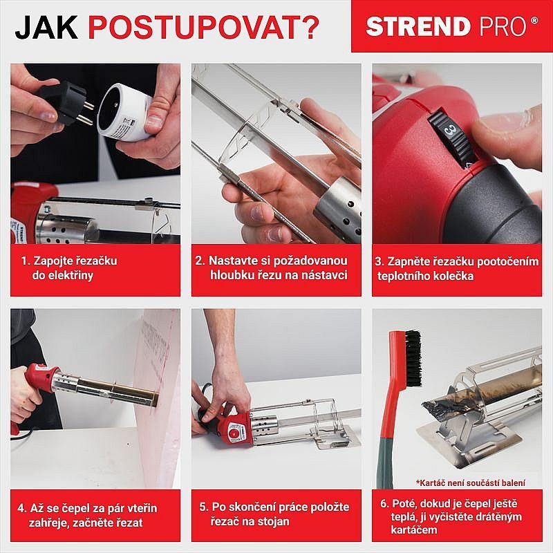 ELEKTRICKÁ ŘEZAČKA POLYSTYRENU A EPS WORCRAFT HK102, 220W - ŘEZAČKA POLYSTYRENU - ELEKTRICKÉ NÁŘADÍ