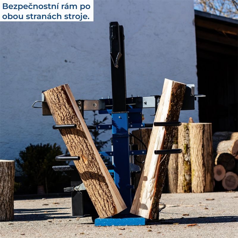 SCHEPPACH COMPACT 8 T VERTIKÁLNÍ ŠTÍPAČ NA DŘEVO 8T (230 V) - ŠTÍPAČE 8 - 10 TUN - ZAHRADA