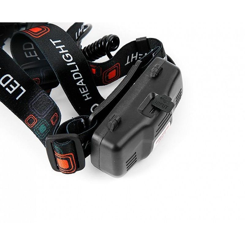 ČELOVKA HEADLIGHT H931, T6+2 XPE 300LM, 1200MAH, USB NABÍJENÍ - KAPESNÍ SVÍTILNY A ČELOVKY - SVÍTIDLA