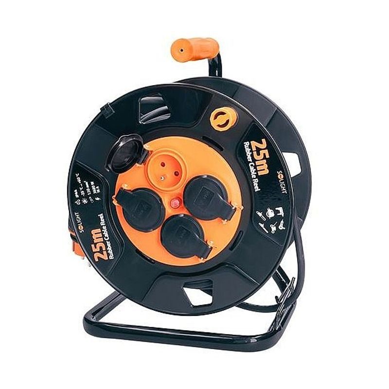 BUBEN VENKOVNÍ IP44 4Z, 25M - PRODLUŽOVACÍ KABELY - PŘÍSLUŠENSTVÍ