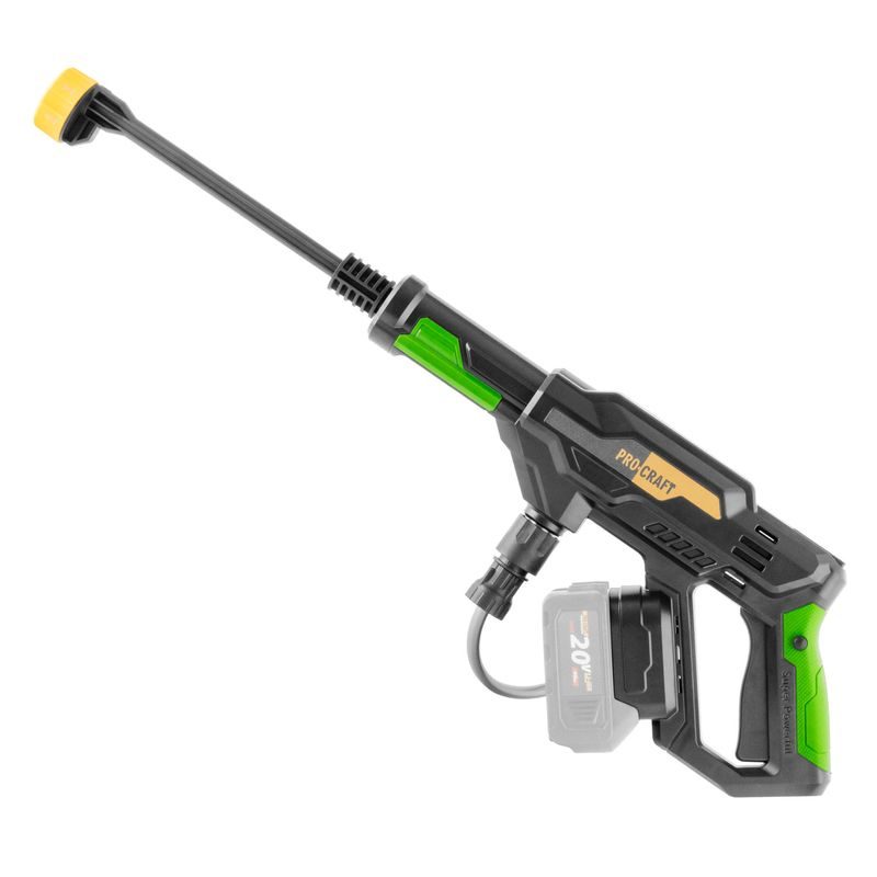 AKU TLAKOVÁ MYČKA PROCRAFT CW20 (BEZ BATERIE A NABÍJEČKY) | CW20BB PROCRAFT - AKU VYSOKOTLAKÝ ČISTIČ - VAPKA - AKU NÁŘADÍ