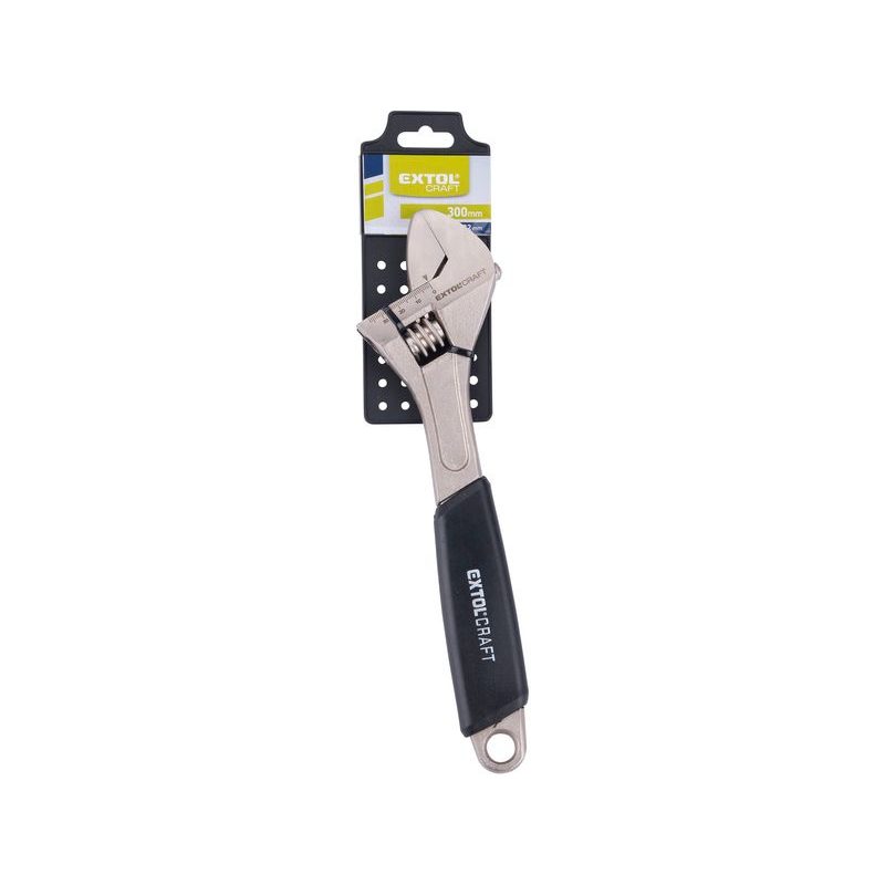 EXTOL CRAFT KLÍČ NASTAVITELNÝ, 300MM/12", CRV, 6504 - KLÍČE NASTAVITELNÉ - RUČNÍ NÁŘADÍ