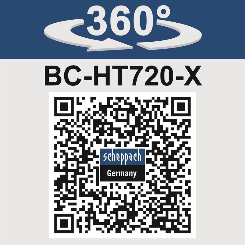 SCHEPPACH BC-HT720-X-SET S2 2X20 V IXES AKU PLOTOSTŘIH + 2X 2AH BATERIE + DUÁLNÍ NABÍJEČKA 2,4 A - AKUMULÁTOROVÝ PLOTOSTŘIH - ZAHRADA