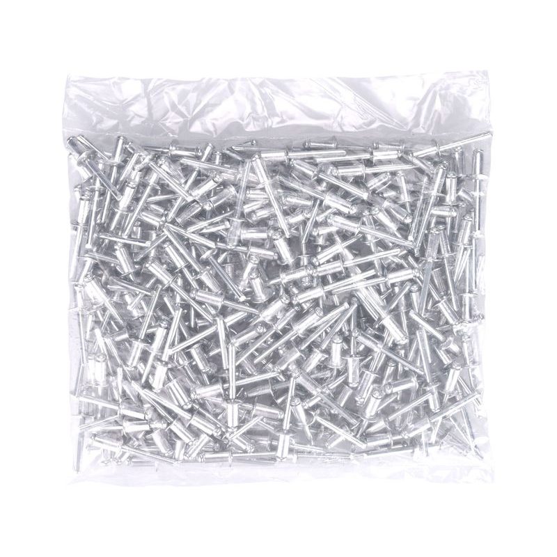 EXTOL PREMIUM NÝTY TRHACÍ HLINÍKOVÉ SADA 250KS, O 6,4X12,7MM PLOCHÁ HLAVA, 8813874 - PRO NÝTOVAČKY - PŘÍSLUŠENSTVÍ