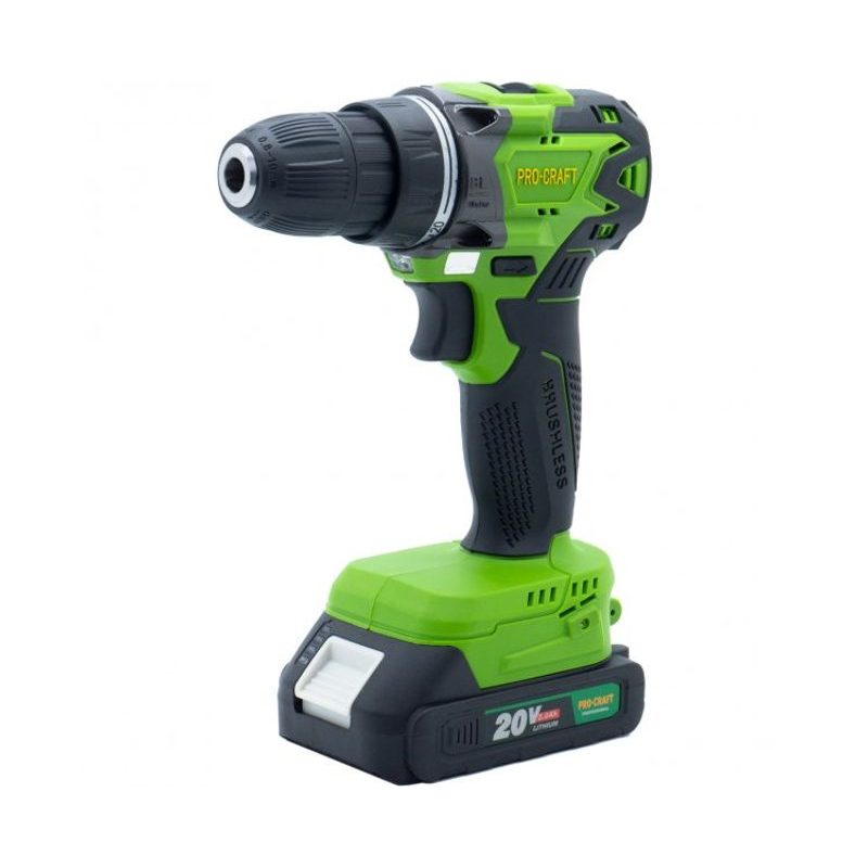 AKU VRTACÍ ŠROUBOVÁK PROCRAFT PA20BL | PA20BL PROCRAFT - AKU ŠROUBOVÁK 18V - 20V - AKU NÁŘADÍ