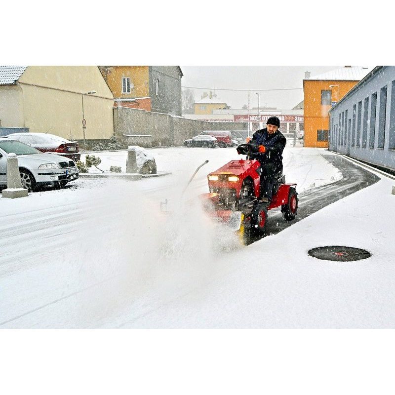 POHONNÁ JEDNOTKA FD52V S VÁLCOVÝM ZAMETACÍM KARTÁČEM SB110 - DAKR - PANTER SYSTÉM - ZAHRADA