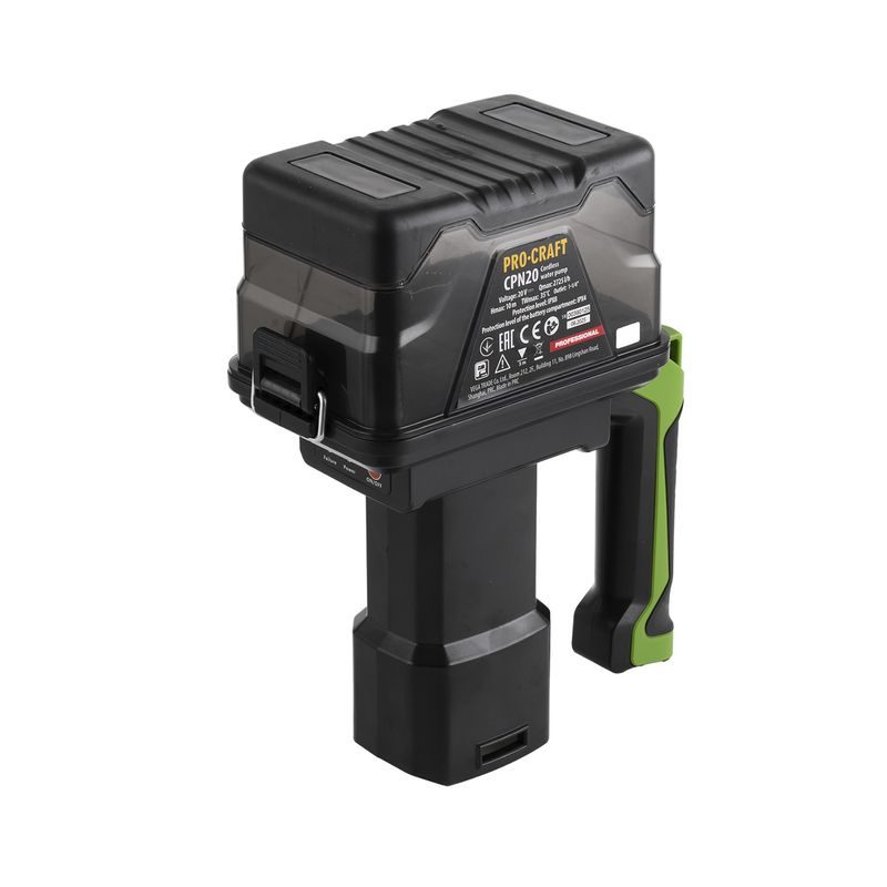 AKU PONORNÉ ČERPADLO DO SUDU PROCRAFT CPN20BB (BEZ BATERIE A NABÍJEČKY) | CPN20BB PROCRAFT - PONORNÁ ČERPADLA - ZAHRADA