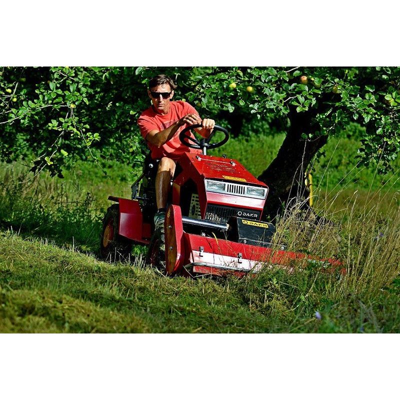 POHONNÁ JEDNOTKA PANTER FD5 S CEPÁKOVÝM MULČOVAČEM MC100 - DAKR - PANTER SYSTÉM - ZAHRADA