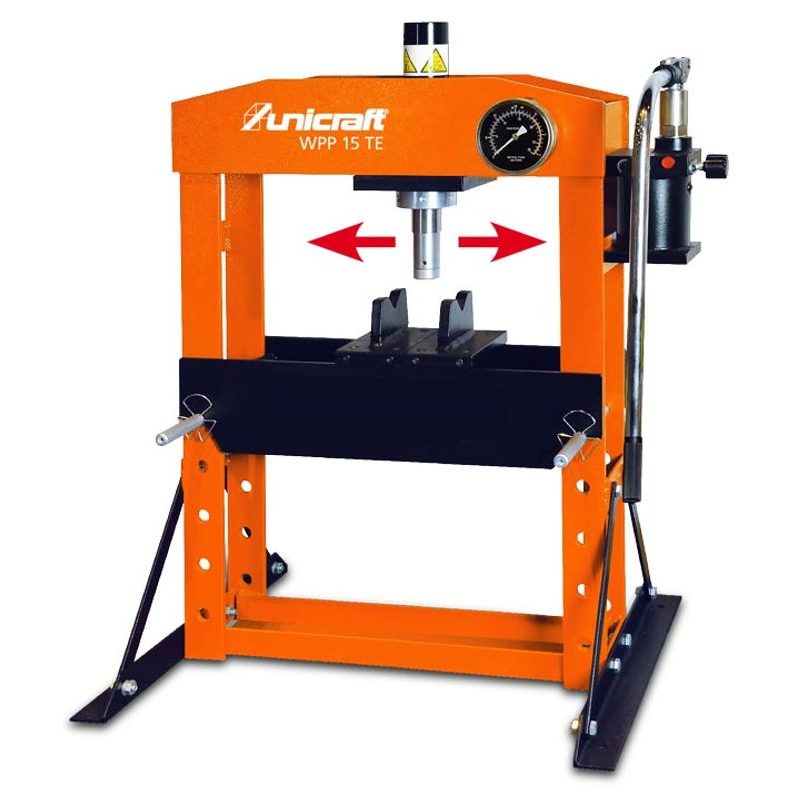 STOLNÍ HYDRAULICKÝ LIS WPP 15 TE - LISY HYDRAULICKÉ - KOVOOBRÁBĚCÍ STROJE