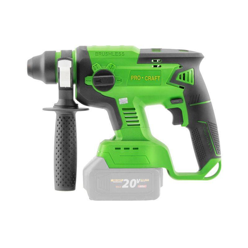 KLADIVO VRTACÍ AKU PROCRAFT PHA20 BEZ AKUMULÁTORU A NABÍJEČKY | PHA20BB PROCRAFT - AKU VRTACÍ, SEKACÍ A KOMBINOVANÁ KLADIVA - AKU NÁŘADÍ