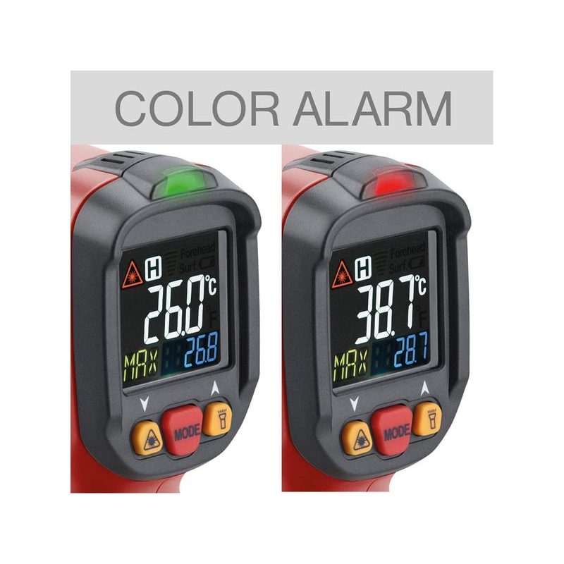 FORTUM TEPLOMĚR BEZKONTAKTNÍ IR PRŮMYSLOVÝ, SE SONDOU, 4780401 - MĚŘIČE TEPLOTY - MĚŘÍCÍ TECHNIKA