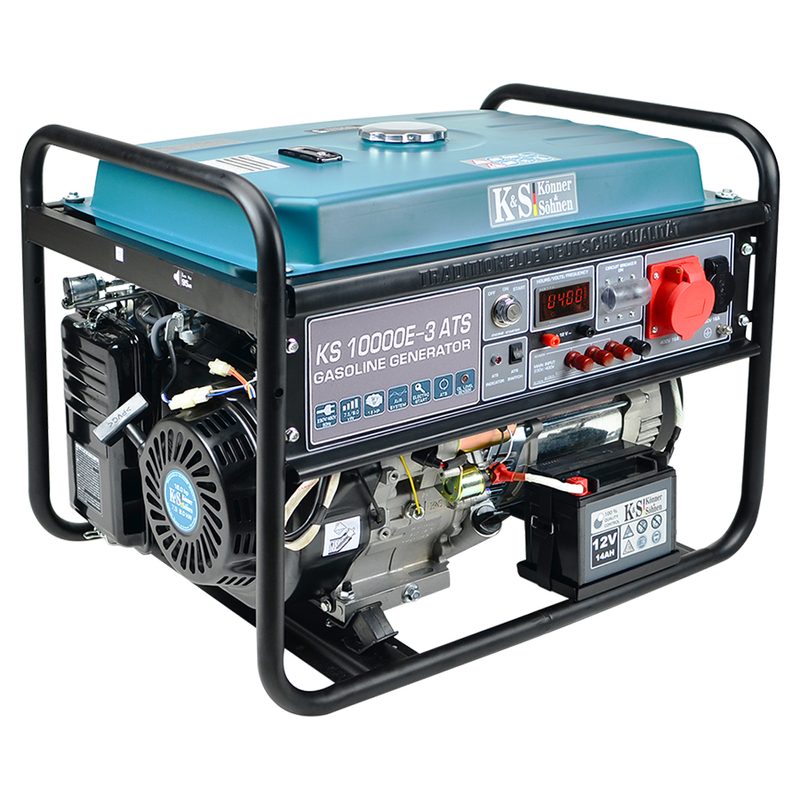 KÖNNER & SÖHNEN CZ KÖNNER & SÖHNEN BENZÍNOVÁ ELEKTROCENTRÁLA KS 10000E 3 ATS - TŘÍFÁZOVÉ ELEKTROCENTRÁLY - ELEKTROCENTRÁLY