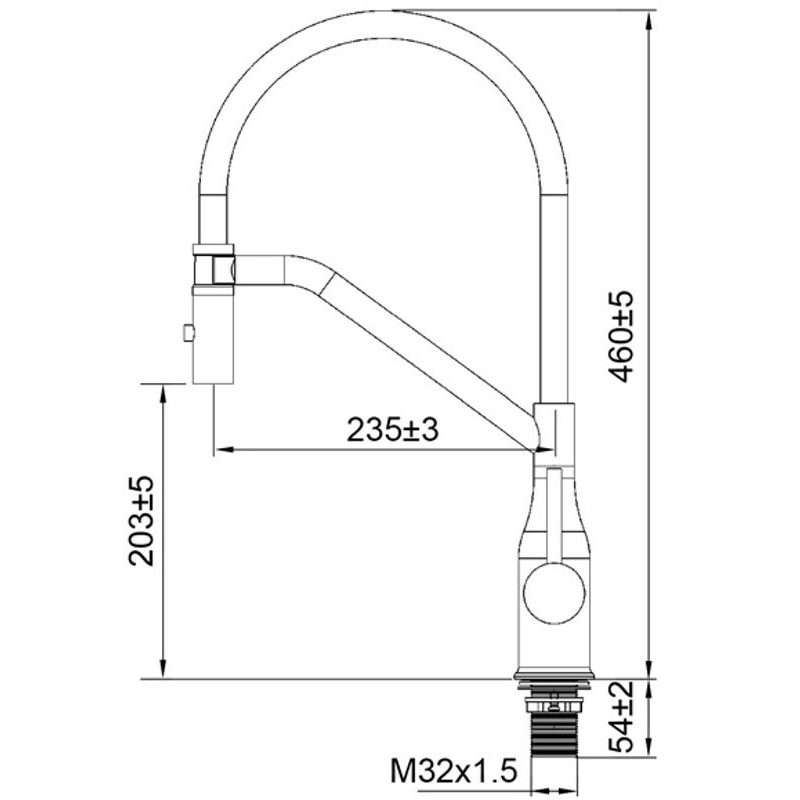 DŘEZOVÁ BATERIE KI-70026-02 | KI-70026-02 KOER - DŘEZOVÉ BATERIE - SANITA