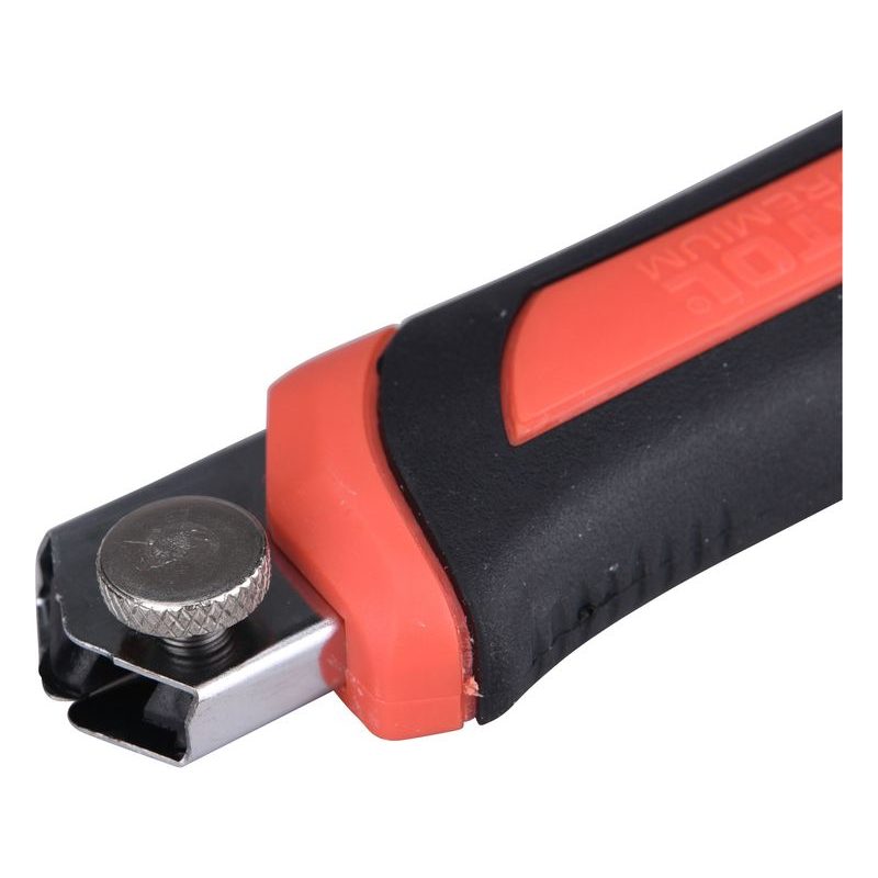 EXTOL PREMIUM NŮŽ ULAMOVACÍ S KOVOVOU VÝZTUHOU A ZÁSOBNÍKEM, 18MM AUTO-LOCK, 8855023 - ULAMOVACÍ NOŽE - RUČNÍ NÁŘADÍ