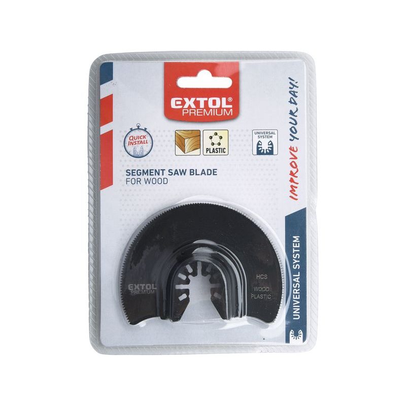 EXTOL PREMIUM KOTOUČ SEGMENTOVÝ PILOVÝ NA DŘEVO, 88MM, HCS, 8803854 - PRO RENOVÁTORY, MULTIBRUSKY - PŘÍSLUŠENSTVÍ