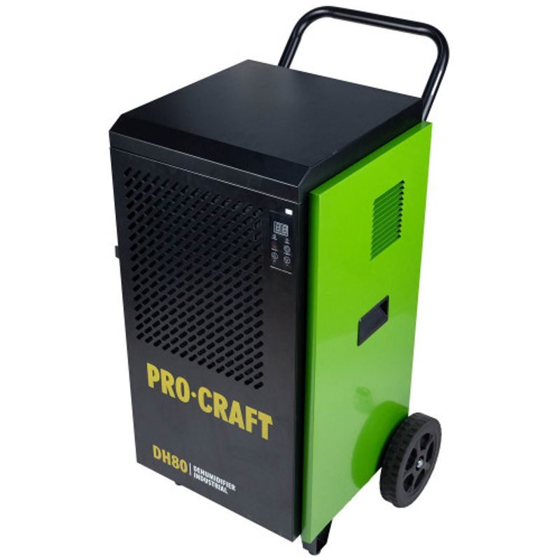 PRŮMYSLOVÝ ODVLHČOVAČ PROCRAFT DH80 | DH80 PROCRAFT - VYSOUŠEČE, ODVLHČOVAČE - TOPIDLA, VYSOUŠEČE, ODVLHČOVAČE