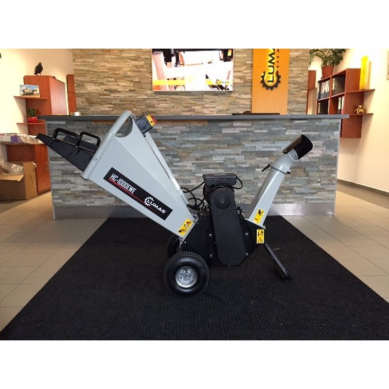 ELEKTRICKÝ ŠTĚPKOVAČ DŘEVA RAMBO HC10E - DRTIČ S BENZÍNOVÝM MOTOREM - ZAHRADA